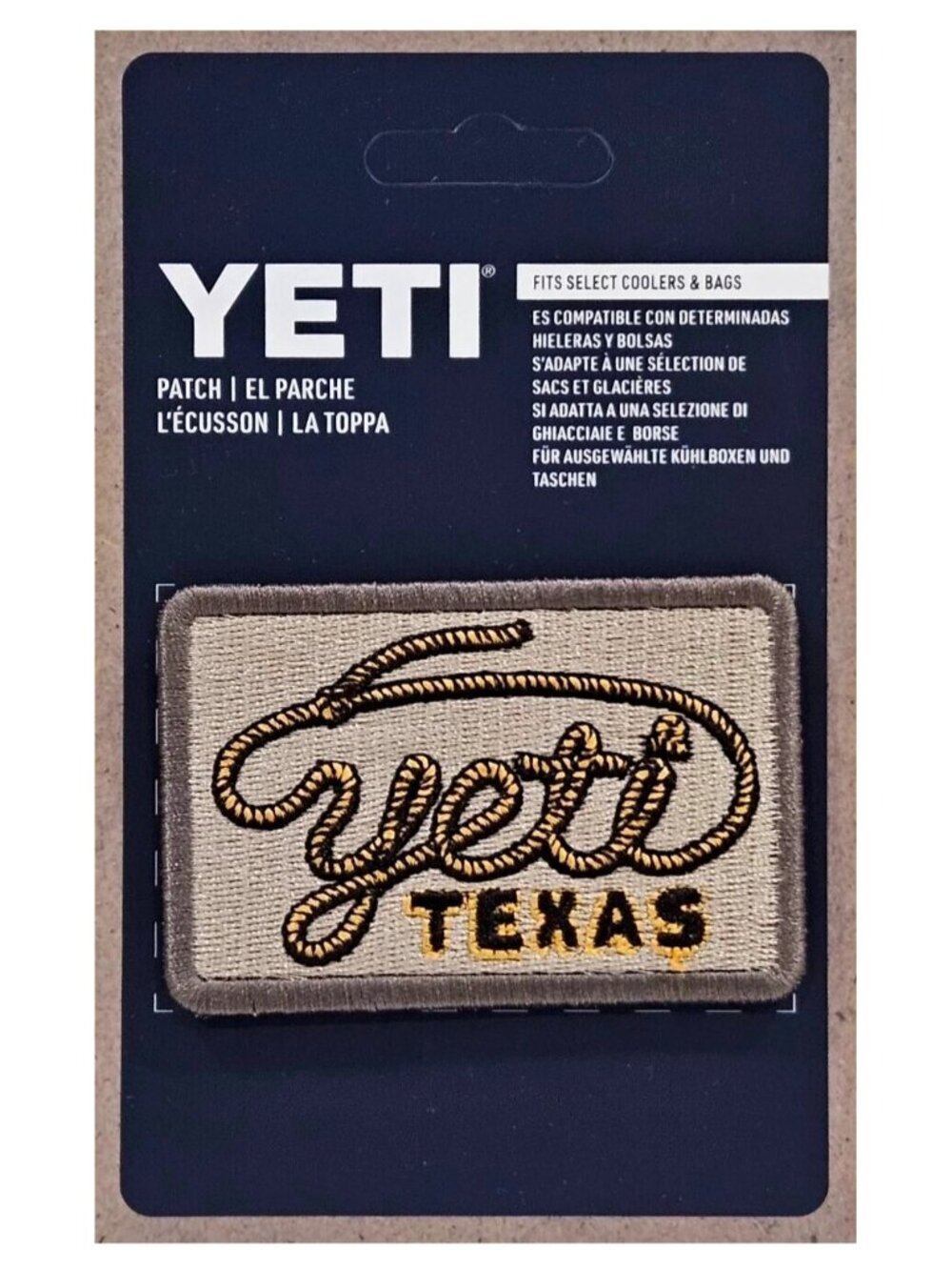 New! Yeti Collector's Patch TX Rope Taupe - Exclusive & Sold Out